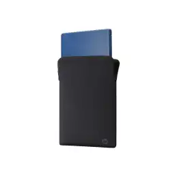 HP Reversible Protective - Housse d'ordinateur portable - 14.1" - noir, bleu - pour Chromebook 14, 14a, 14b... (2F1X4AA)_2